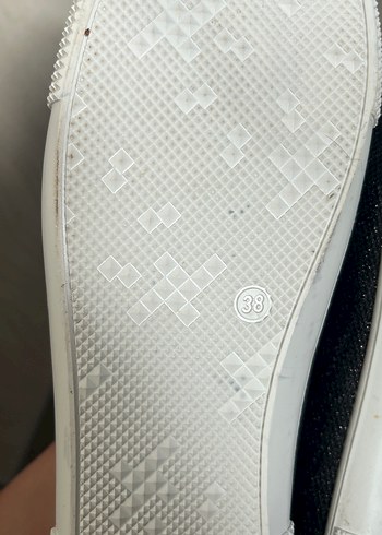 Boncuk Detaylı Siyah Casual Kadın Babet - Görsel 4