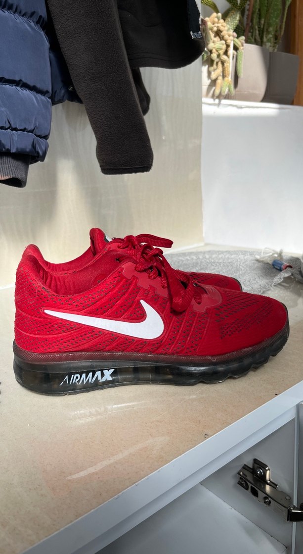 Nike Kırmızı Kadın Spor Ayakkabı - Görsel 3