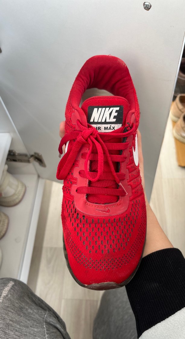 Nike Kırmızı Kadın Spor Ayakkabı - Görsel 5