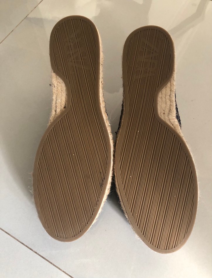 ZARA LACİVERT SÜET ESPADRİL AYAKKABI (44) - Görsel 3