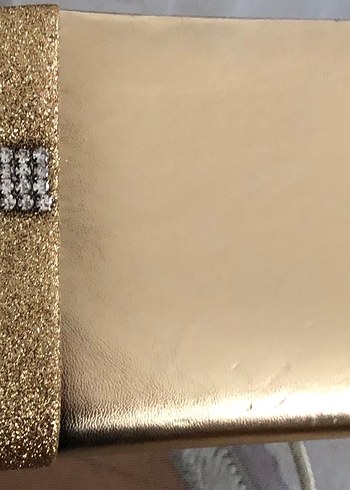 ADİL IŞIK ALTIN RENGİ DERİ KADIN ÇANTA PORTFOY - Görsel 4