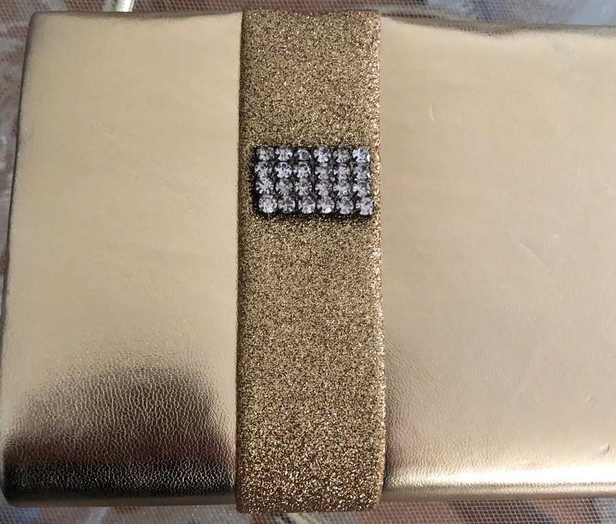 ADİL IŞIK ALTIN RENGİ DERİ KADIN ÇANTA PORTFOY - Görsel 2