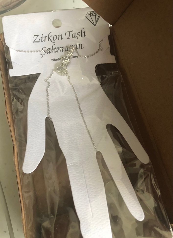 Gümüş Renk Taşlı Kadın Şahmaran - Görsel 4