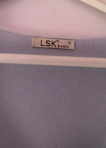 V Yaka Açık Mavi Kadın Kısa Kollu Bluz - Görsel 3