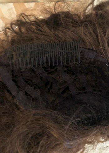 KAHVERENGİ İÇİ TARAKLI TAM BAŞ PERUK - Görsel 5