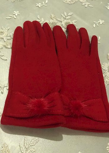 Kırmızı Örgü Kadın Bere - Görsel 4