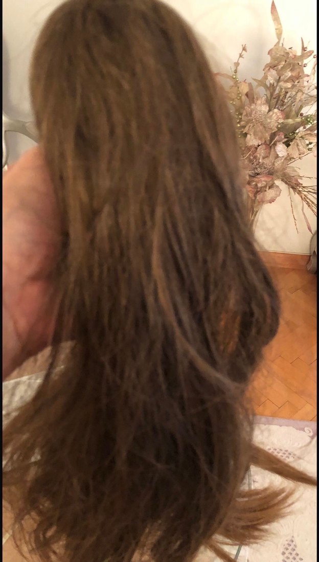 AT KUYRUĞU TOKALI KAHVERENGİ PERUK - Görsel 4