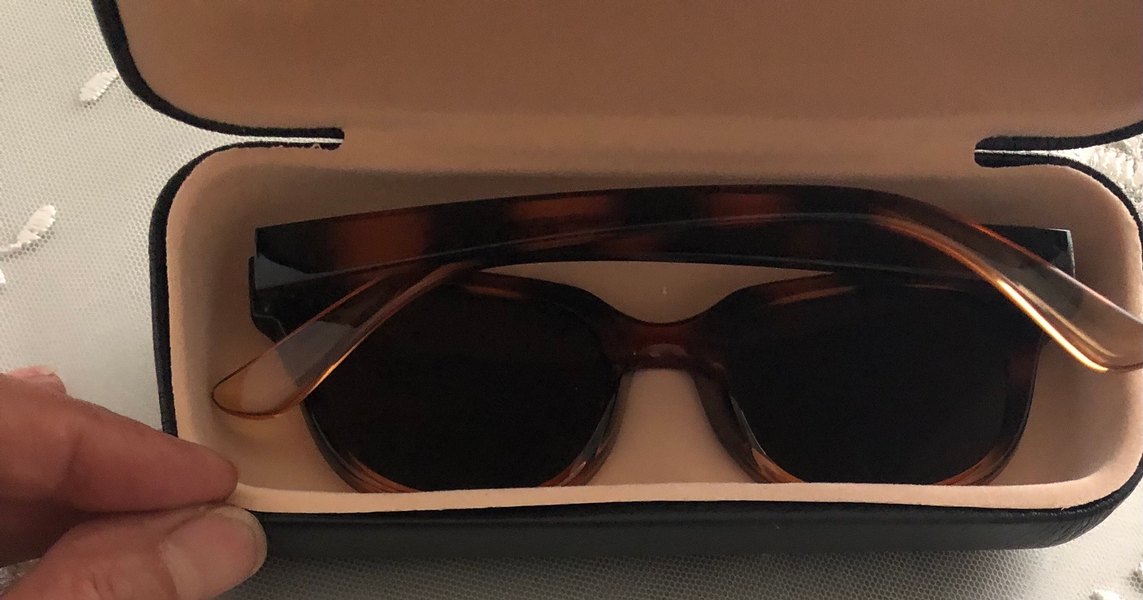 Koyu Kahverengi Şeffaf Erkek Gözlüğü - Görsel 4