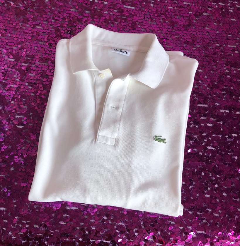Lacoste Beyaz Uzun Kollu Polo Tişört - Görsel 4