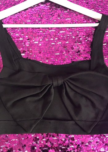 Modagram Kadın Siyah Mini Bustiyer (40) - Görsel 4