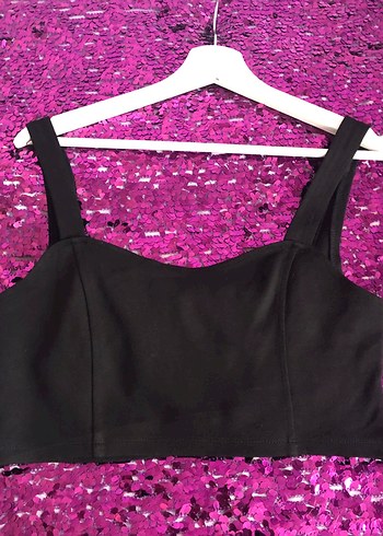 Modagram Kadın Siyah Mini Bustiyer (40) - Görsel 3