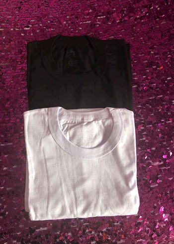 Siyah Basic Kısa Kollu Erkek Tişört (XL-4) - Görsel 2