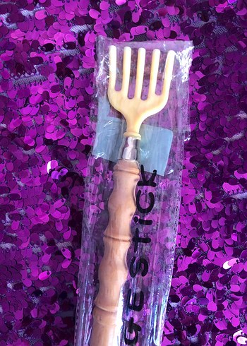 Ahşap Saplı-Kemik Sırt Kaşıyıcı - Görsel 2