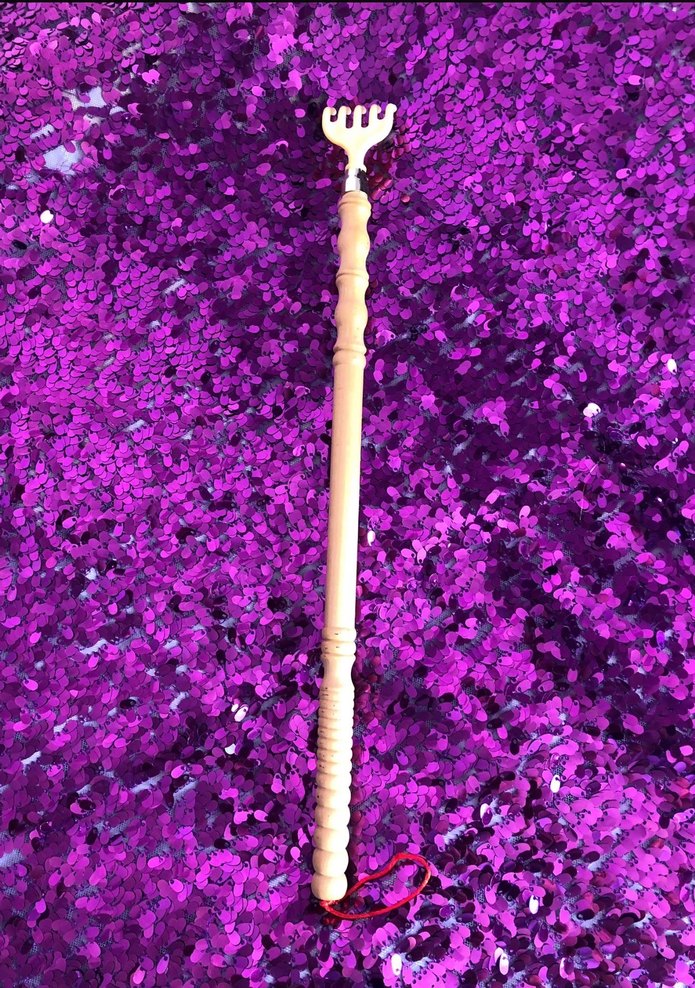 Ahşap Saplı-Kemik Sırt Kaşıyıcı - Görsel 4