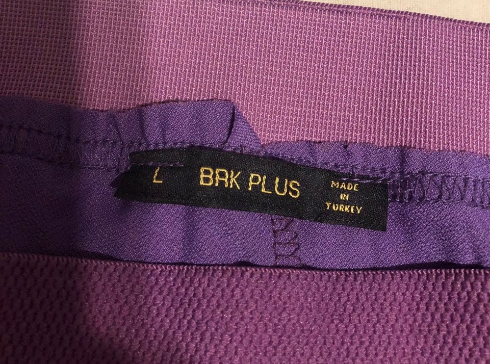 Lila Rengi Pilili Uzun Kadın Etek - Görsel 4