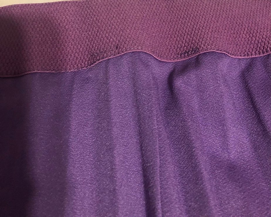 Lila Rengi Pilili Uzun Kadın Etek - Görsel 3