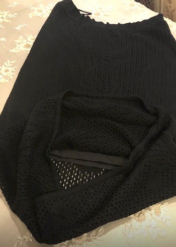 Siyah Triko Etek (L) - Görsel 4