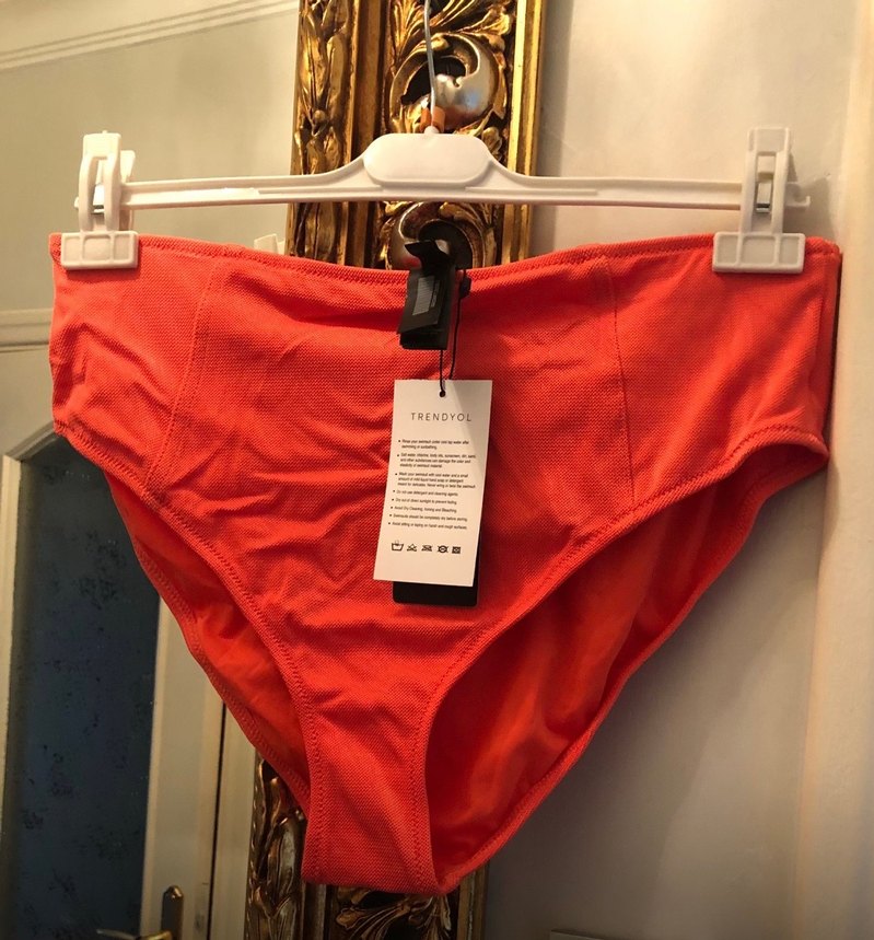 Trendyol Turuncu Kadın Bikini altı (44) - Görsel 2