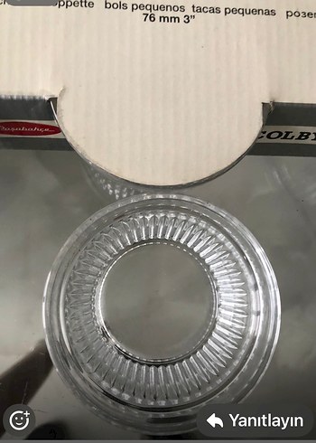 Pasabahçe Colby Cam Kase Seti 6'lı Reçel tabağı - Görsel 5