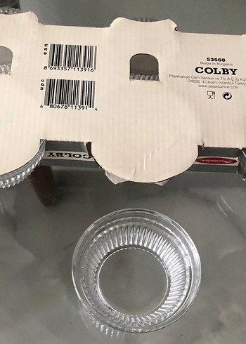 Pasabahçe Colby Cam Kase Seti 6'lı Reçel tabağı - Görsel 2