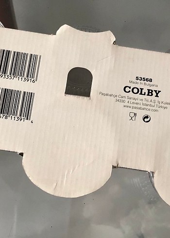 Pasabahçe Colby Cam Kase Seti 6'lı Reçel tabağı - Görsel 3