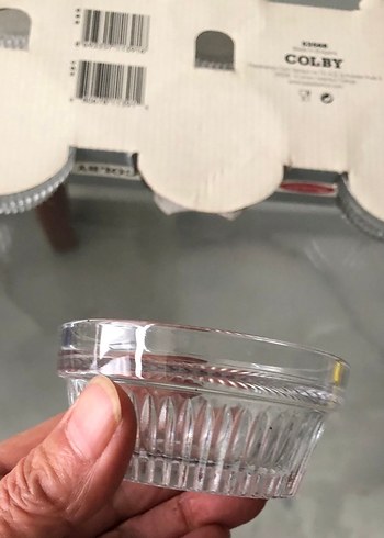 Pasabahçe Colby Cam Kase Seti 6'lı Reçel tabağı - Görsel 4