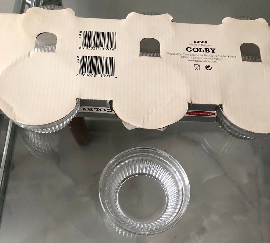 Pasabahçe Colby Cam Kase Seti 6'lı Reçel tabağı - Görsel 2