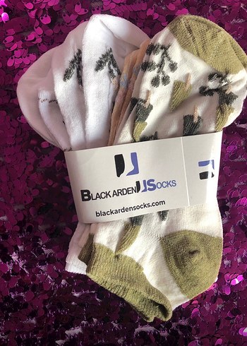 Kadın Pamuklu Soket Çorap (5 Ad) - Görsel 3