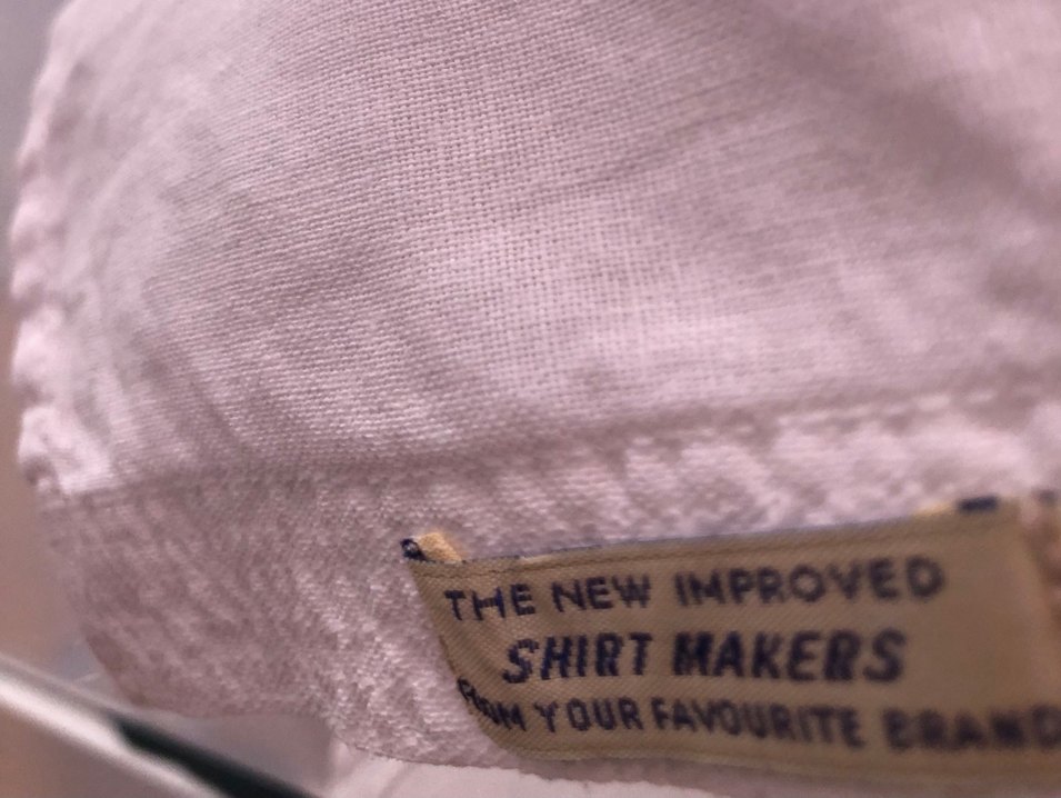 Sctch&Soda Düğmeli Beyaz Keten Erkek Gömlek (L) - Görsel 5