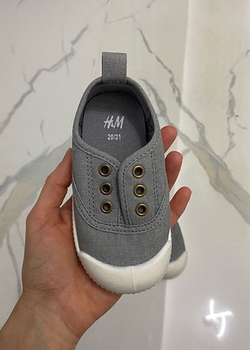 Gri Düğmeli Erkek Çocuk Spor Ayakkabı - Görsel 3