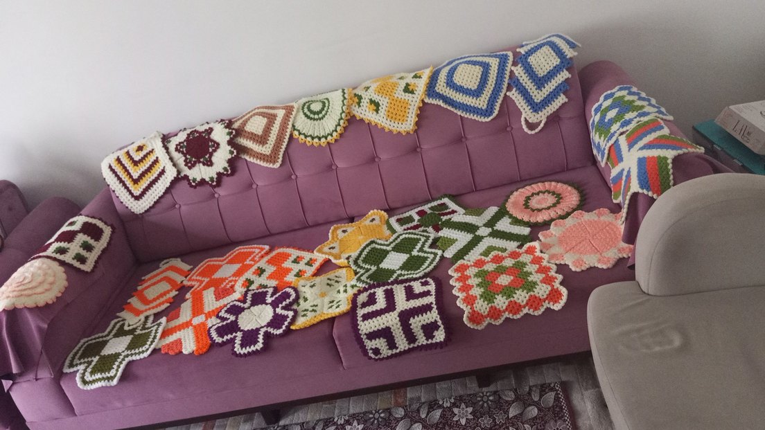 El Yapımı Örgü liflerim - Görsel 3