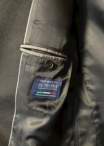 Altınyıldız İtalyan Kumaş Siyah Klasik Kaban - Görsel 2