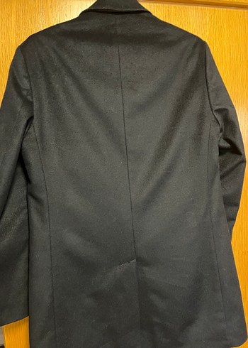 Altınyıldız İtalyan Kumaş Siyah Klasik Kaban - Görsel 5