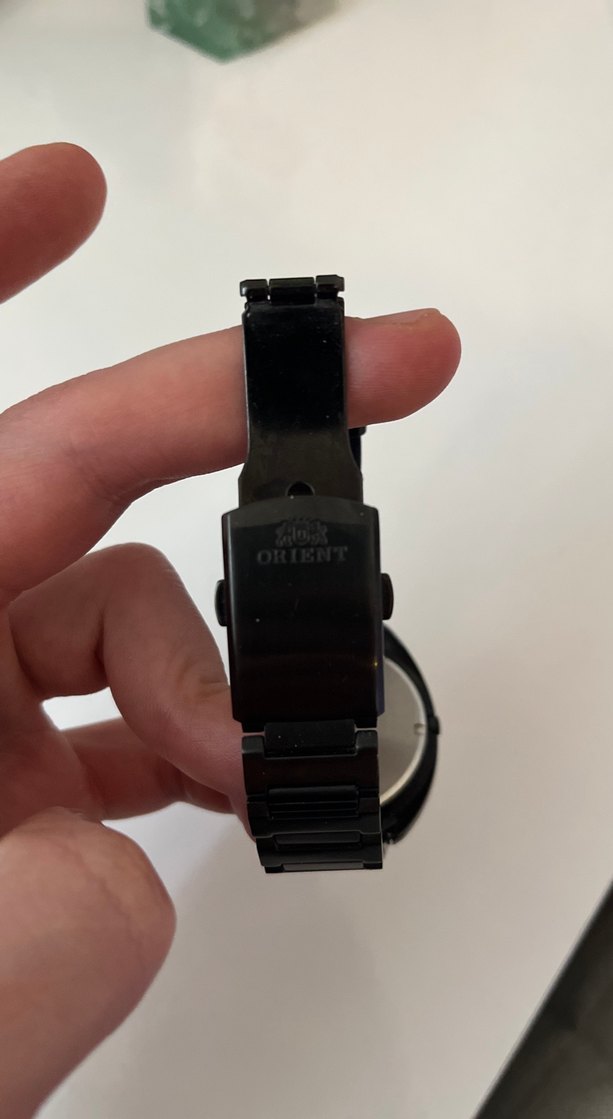 Orijinal Orient Erkek Siyah Klasik Kol Saati - Görsel 2