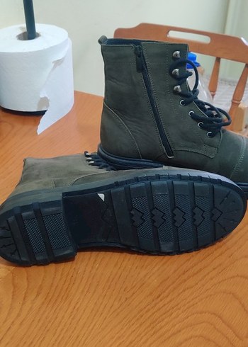 yeşil Erkek nubuk Bot - Görsel 2