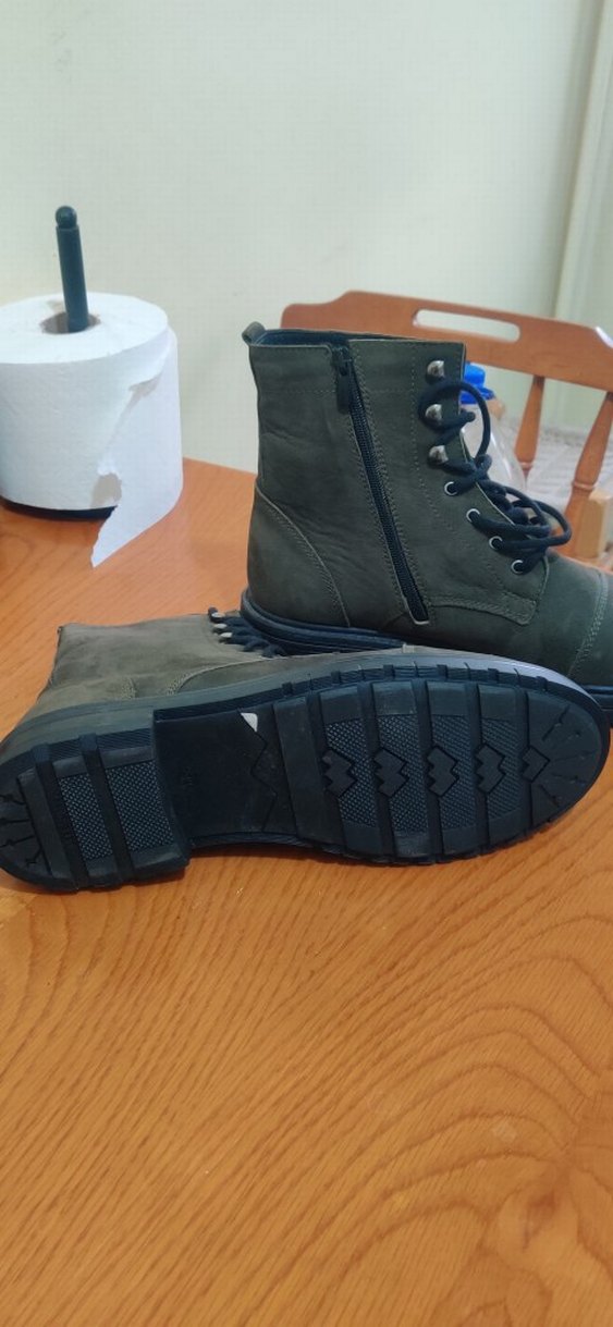 yeşil Erkek nubuk Bot - Görsel 2