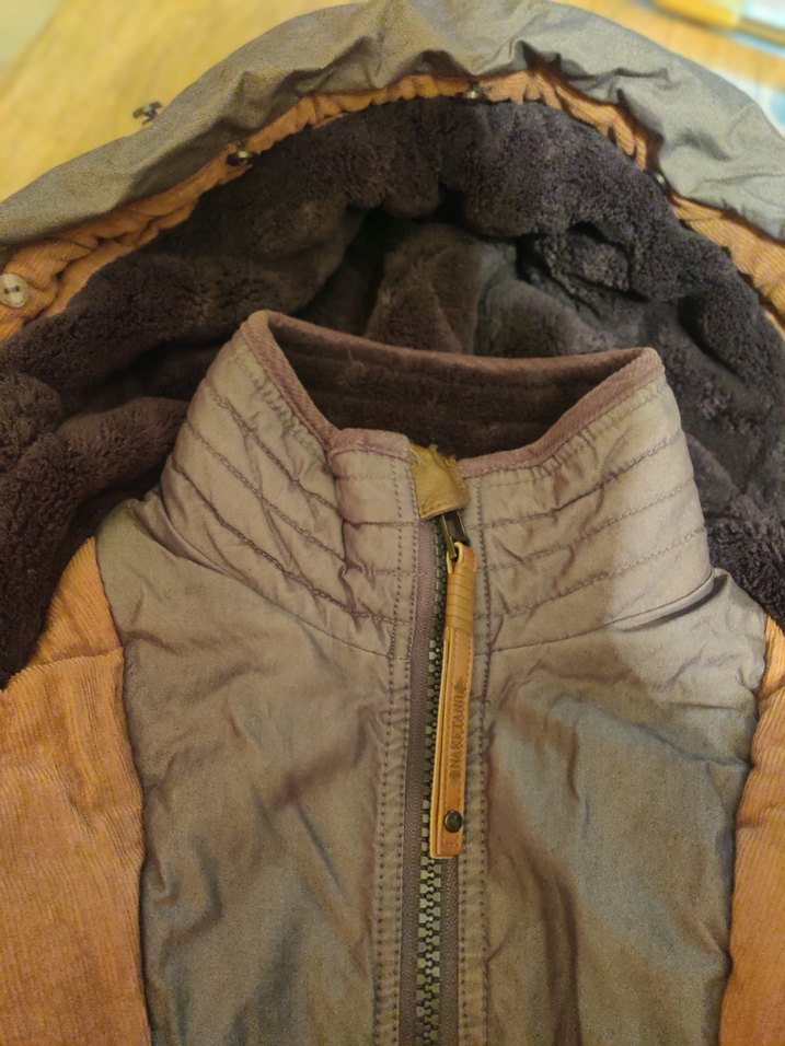 Düğmeli Midi Kadın Mont yeşil - Görsel 2