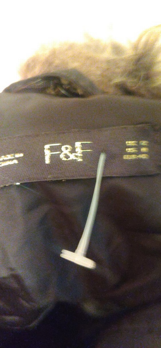 Siyah  kadın kaban - Görsel 3