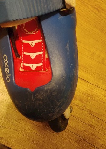 Renkli çocuk Kaykay Patenleri Velcro Kapatma - Görsel 2