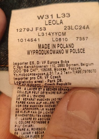 Kadın mavi Denim Normal Kesim Kot Pantolon - Görsel 3