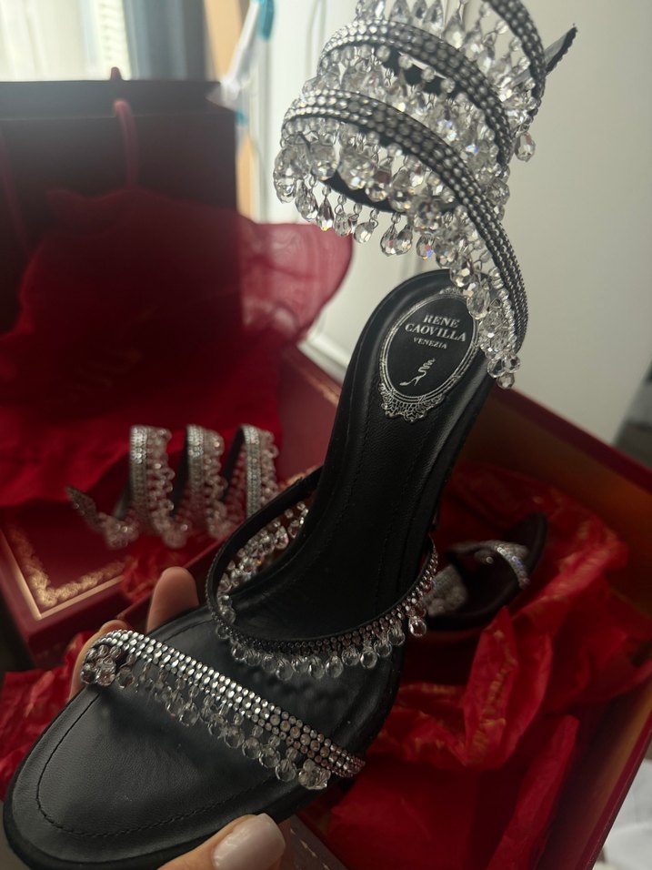 Rene Caovilla Cleo Chandelier Sandals — görsel 2/5