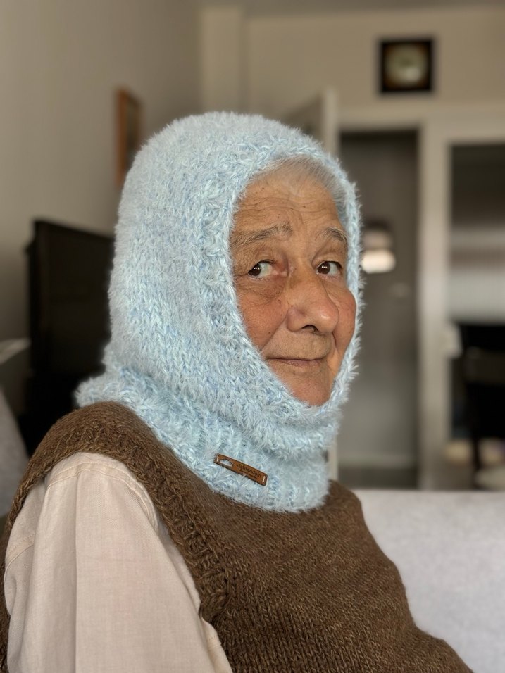 Buz mavisi balaclava - Görsel 4