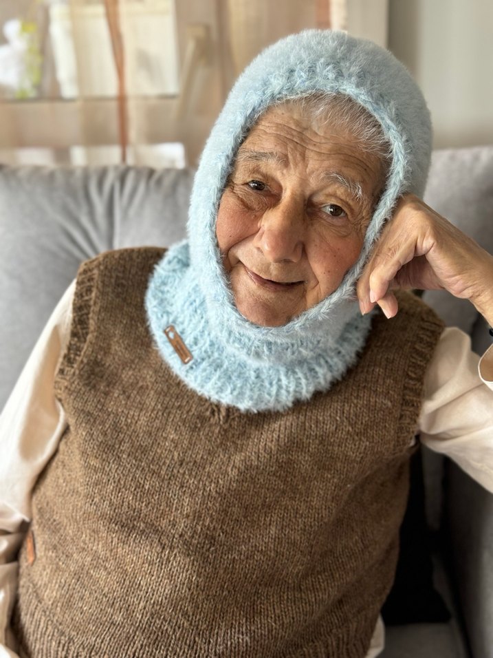 Buz mavisi balaclava - Görsel 2