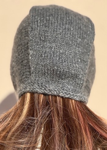 Gri Moher Degrade Bone Balaclava - Görsel 5