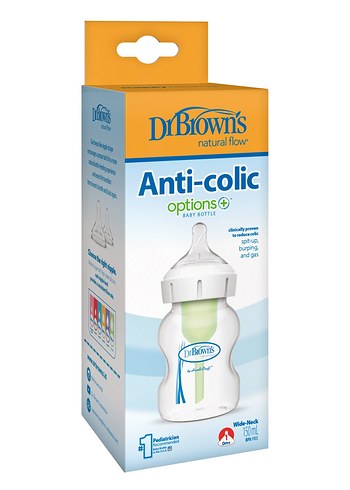 DrBrown's Anti-colic Biberon 5 oz 1 no emzik - Görsel 2