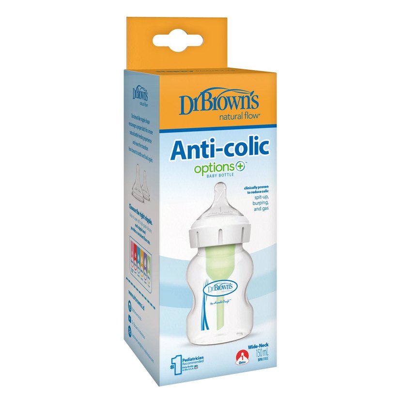 DrBrown's Anti-colic Biberon 5 oz 1 no emzik - Görsel 2