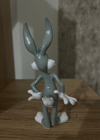 Gri Bugs Bunny Aksiyon Figürü - Görsel 2