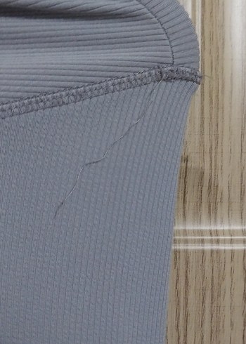 Gri Midi Kadın Spor Tayt - Görsel 2