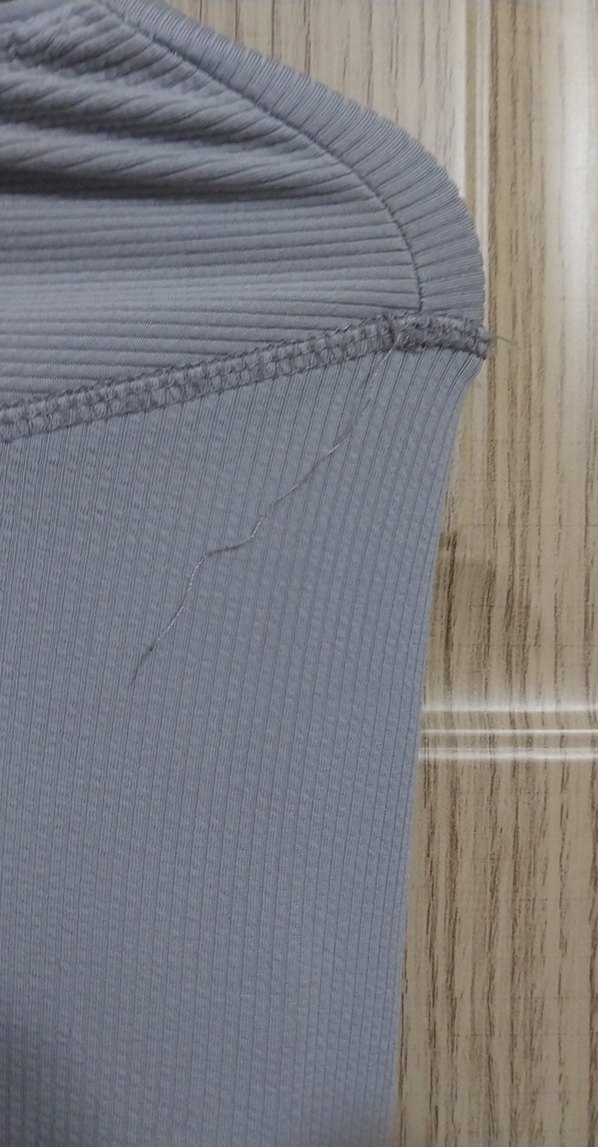 Gri Midi Kadın Spor Tayt - Görsel 2