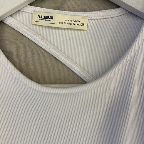 s Beden beyaz Renk Pull&bear beyaz mini elbise
